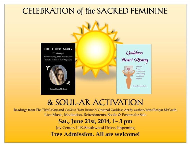 Celeb of Sacred Feminine flyer