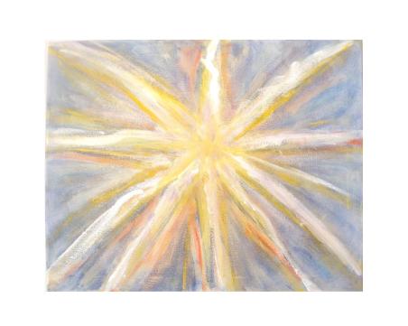 Dawn Star, 8 x 10, brighter